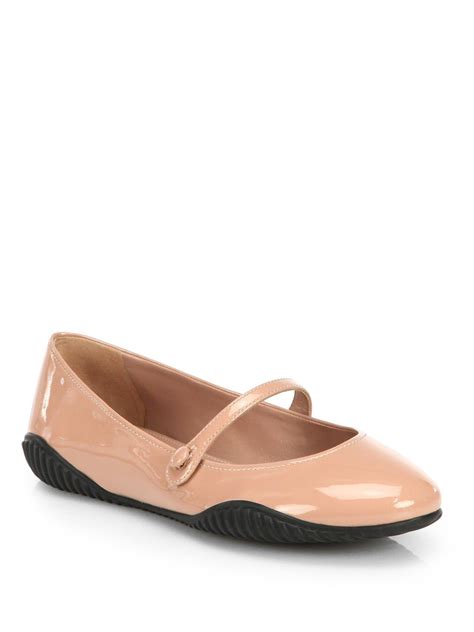 prada mary jane leather flats|Prada Ballerine Mary Jane Flat (Women) .